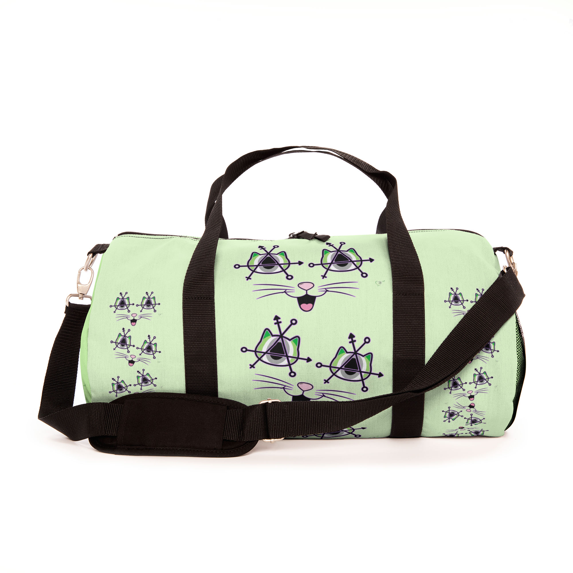 Aromantic Anarchomeow Duffel Bag - Image 2