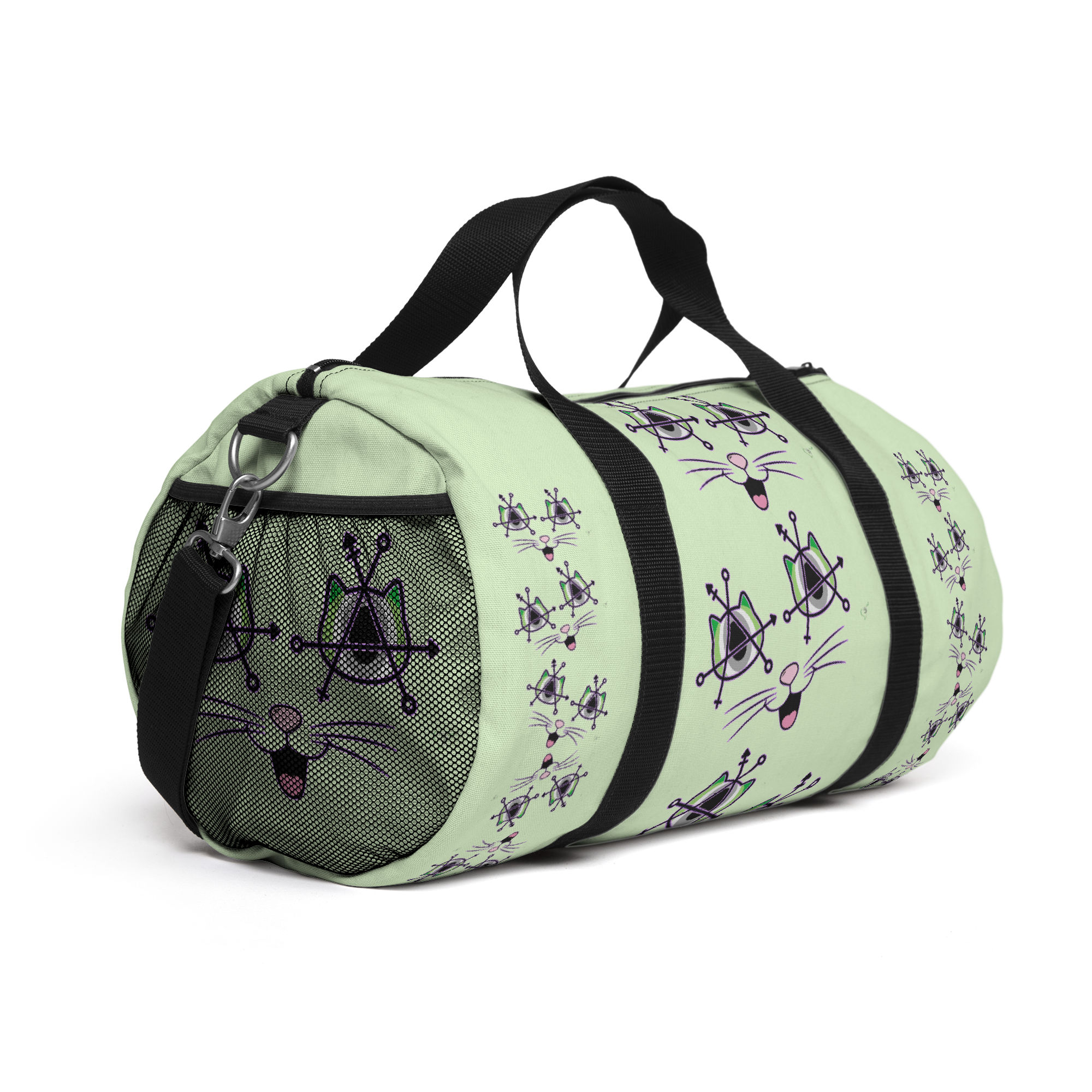 Aromantic Anarchomeow Duffel Bag - Image 3