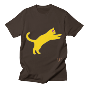 Intersex Pride Cat Silhouette Regular Tee
